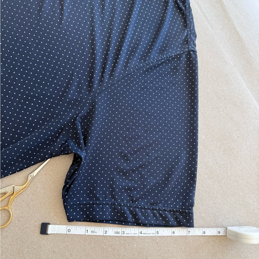 FootJoy — Men’s Navy Microdot Golf Polo — Size M - Picture 7 of 8